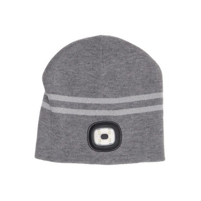 X-Cap, Beanie-Mütze, Größe: ONE SIZE, Acryl/Polyester, Grau #jSD