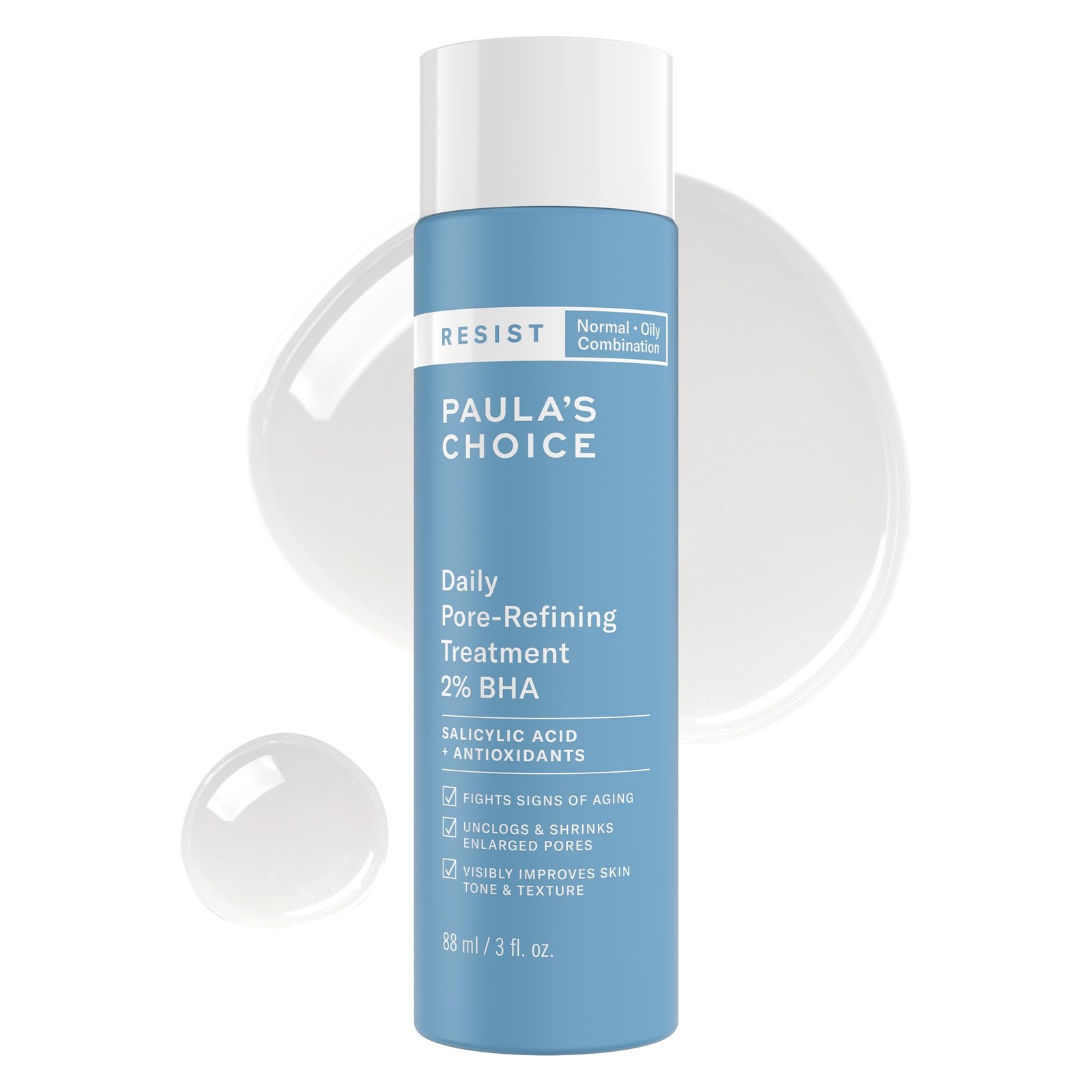 Paula's Choice RESIST Daily Pore Refining Treatment 2% BHA Exfoliant, Face