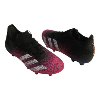 Adidas Mens Predator Freak.3 FG Demonscale Pink FW7519 Soccer Cleats Size 7.5