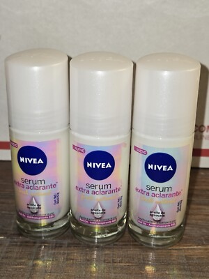 New NIVEA Clarifying Deodorant for Women Fresh Natural Tone Serum (40 ml) 3 Pack