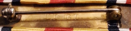 U.S MARINE CORPS RESERVE SERVICE MEDAL - ORIGINAL FULL SIZE STAMPED LIGI - Picture 7 of 7