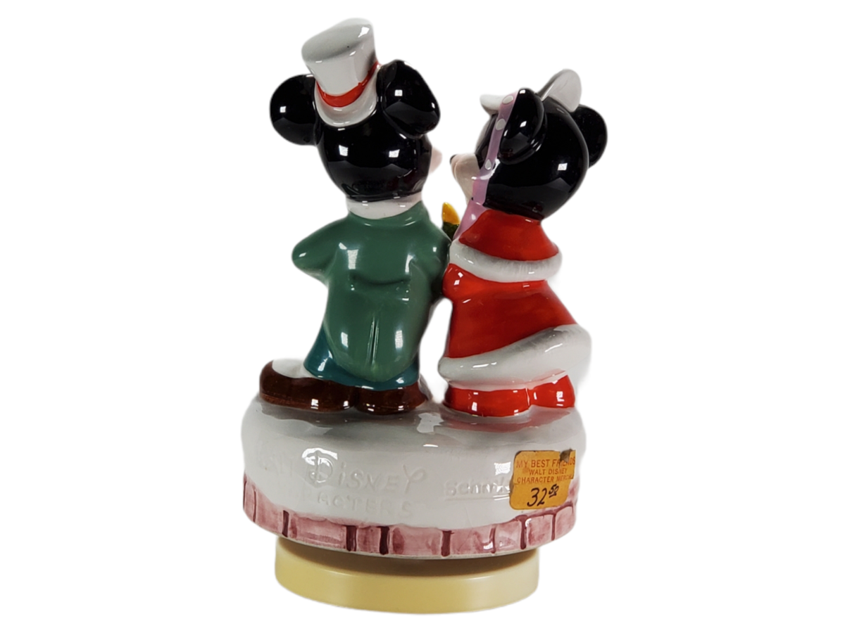 Vintage Schmid Disney Mickey Mouse Minnie Joy To The World Music
