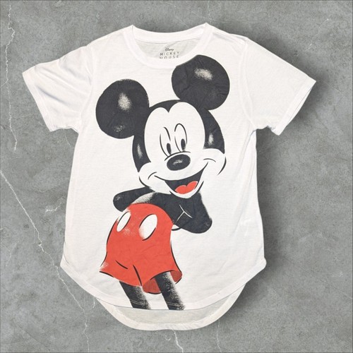 Disney Mickey Mouse Crew Neck Juniors Women’s T-shirt Size M - Picture 8 of 8