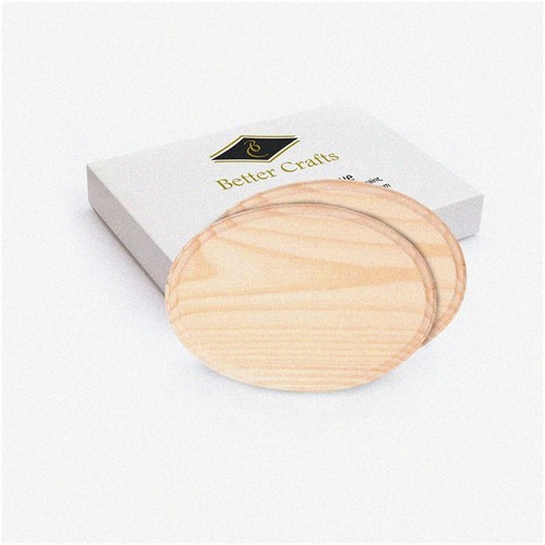 DIY Naturals: Pine Wood Plaque Set - 5x7 Oval, Unfinished f