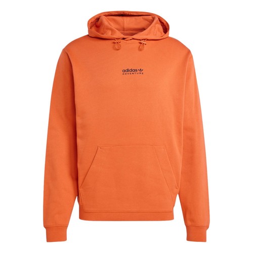 adidas ORIGINALS ADV ADVENTURE PULLOVER HOODIE COMFY ORANGE MEN"S GORPCORE NEW - Picture 3 of 6