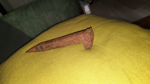 Schwellennagel ? Gleisnagel ? Dachbodenfund aus einer Erbschaft Geschenkidee - Bild 2 von 5