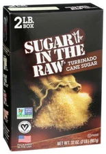 In The Raw  Turbinado Cane Sugar  2 Lb