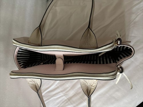 Kate Spade New York Ultra Light Pink Leather Lydia Southport Large Shoulder Bag - Picture 7 of 20