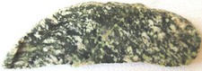 Beach Stone Slab - 100 grams - Green - White - Michigan