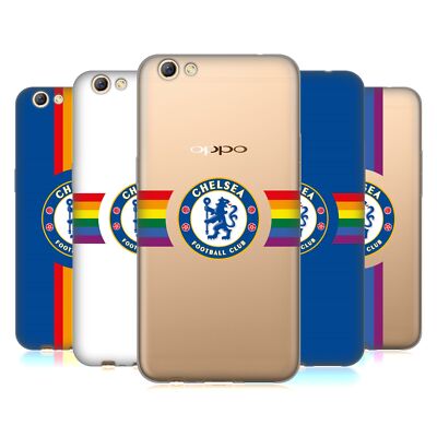 OFFIZIELLE CHELSEA FOOTBALL CLUB STOLZ WAPPEN GEL HANDYHÜLLE FÜR OPPO HANDYS
