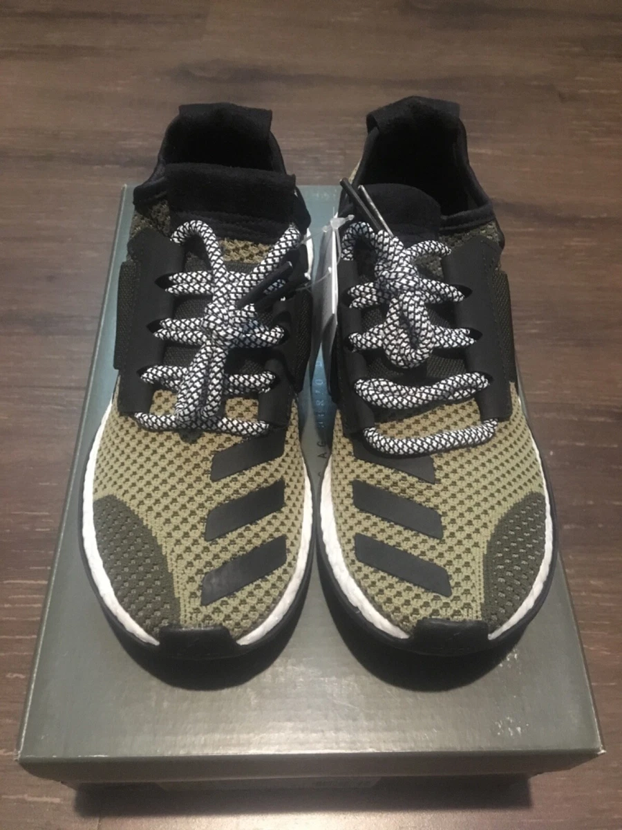 Adidas Pureboost ZG ADO Day One Sneakers Sz 4 5.5 Green Black Pure Boost New x 1