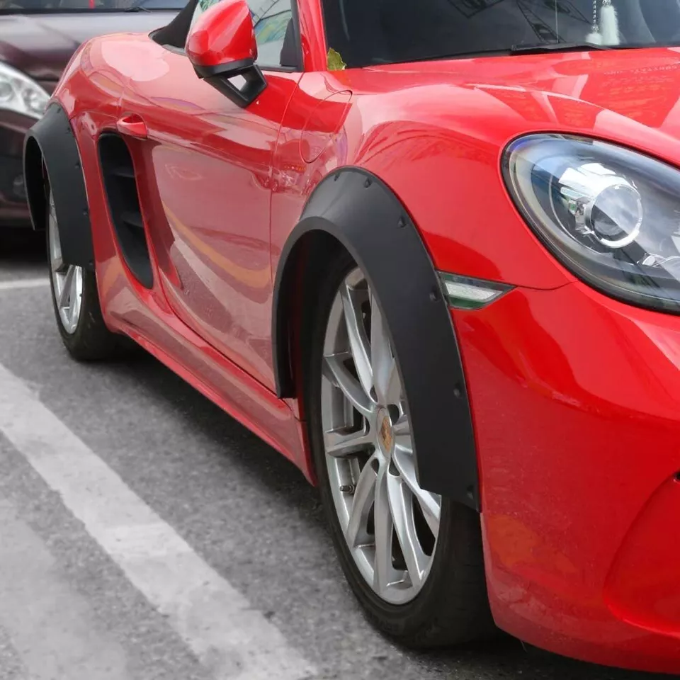 4x guardabarros guardabarros extra anchos arcos de rueda para Mazda B1600 B1800 1972-78 Foto 4 de 4