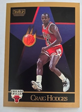 1990-91 Craig Hodges Chicago Bulls Skybox Basketball NBA Trading Card #40