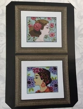 Wichelt Imports Nora Corbett Cross Stitch Bella Rose & Bella Hydrangea NC237