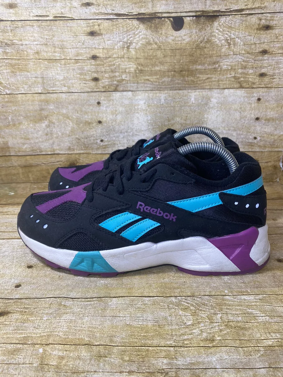 Reebok black sales and purple