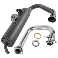 Exhaust Muffler Silencer Pipe w/ Gasket for Yamaha Viking 700 YXM700 4X4 2014-23
