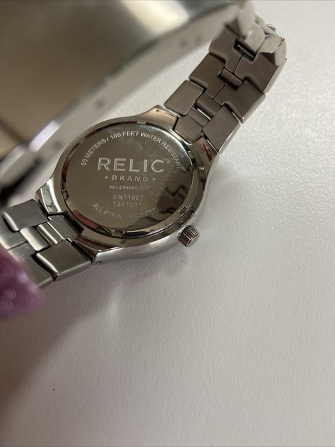 Relic by Fossil Mens DEGRADE Silver 