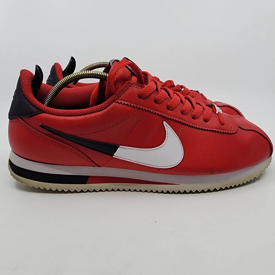 Nike Cortez NBA SE Red White Black Running Shoes Rare CI1047-600 Mens Size 11 - Image 2 of 4