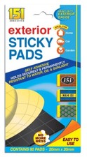 Sticky pads 80 exterior Self adhesive water & sunlight resistant