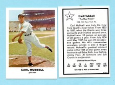 Top 10 Carl Hubbell Baseball Cards 17