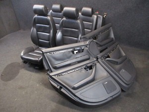 S-LINE Lederausstattung Audi A4 S4 B6 B7 8E LEDER SCHWARZ Sportsitze Ausstattung