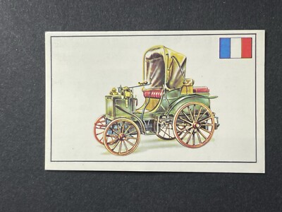 Karte Panini L Histoire De L Automobile 1973 Nr.19 PANHARD ET LEVASSOR Fr 1894