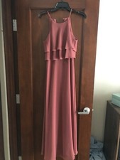 Jenny Yoo Charlie bridesmaid dress, Cinnamon Rose (Size: 0)