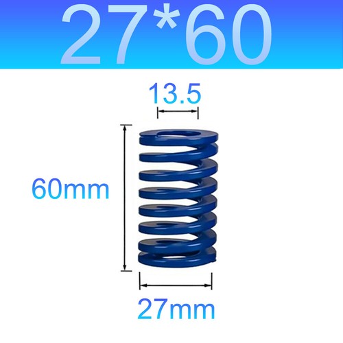 Heavy Load Duty Compression Die Spring ISO 25mm-60mm Dia Red 20mm-300mm Length - Picture 39 of 120