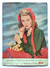 Registratori di Cassa RIV Pieghevole pubblicitario anni '50