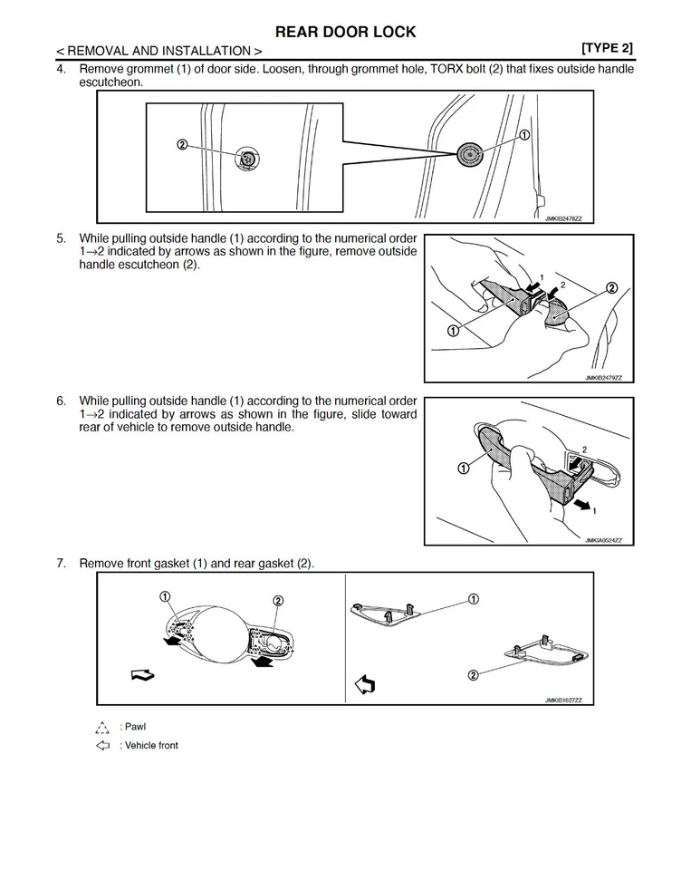 Nissan Qashqai J11 (2013-2019) manuale officina workshop manual - Immagine 3 di 4