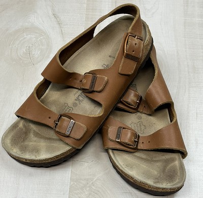 tan leather birkenstocks