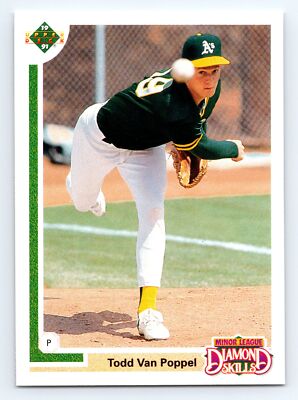 1991 Upper Deck Final Edition #12F Todd Van Poppel Oakland Athletics