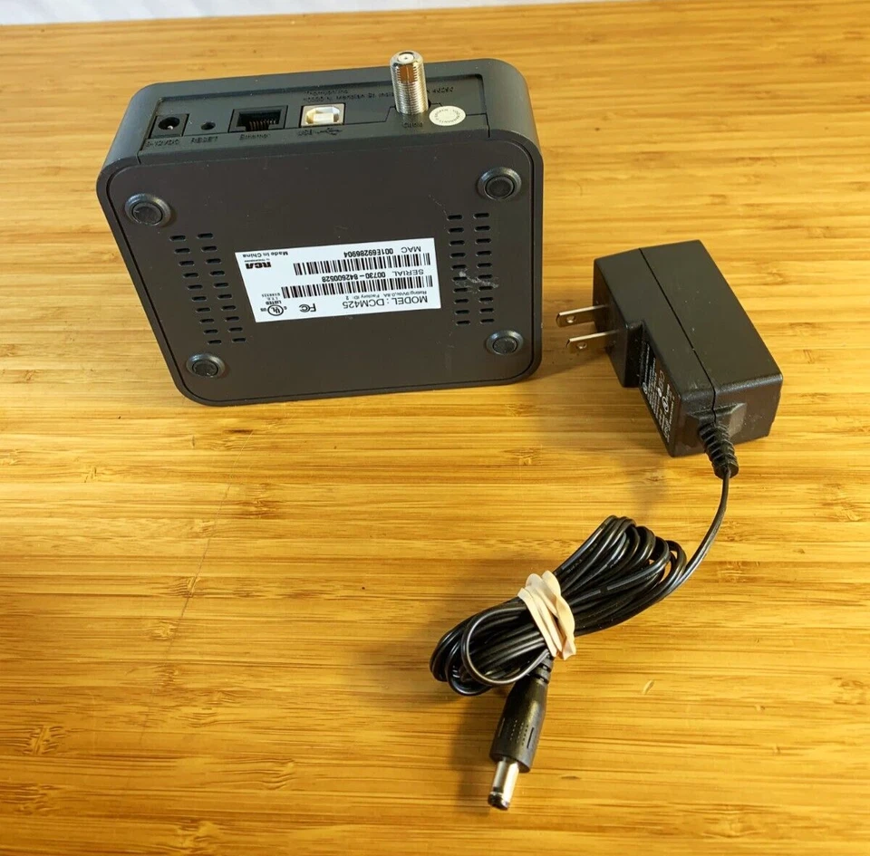RCA DCM425 Digital Broadband Cable Modem Tested and ready w cord - Image 3 of 3