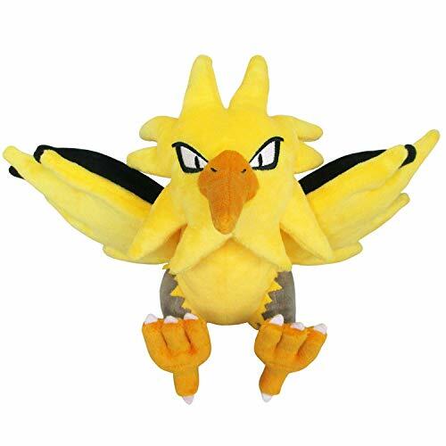 Thumbnail - San-ei Pokémon All Star Collection Zapdos (s) Plüschpuppe Höhe 18,5 Cm