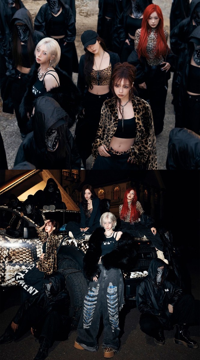 AESPA [DIRTY WORK] Single Album DIRTY CREW RING Ver/QR+Ring+