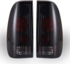 Tail Lights Smoke For 1997-2003 Ford F-150 F-250 F350 Super Duty 99-07 Rear Lamp