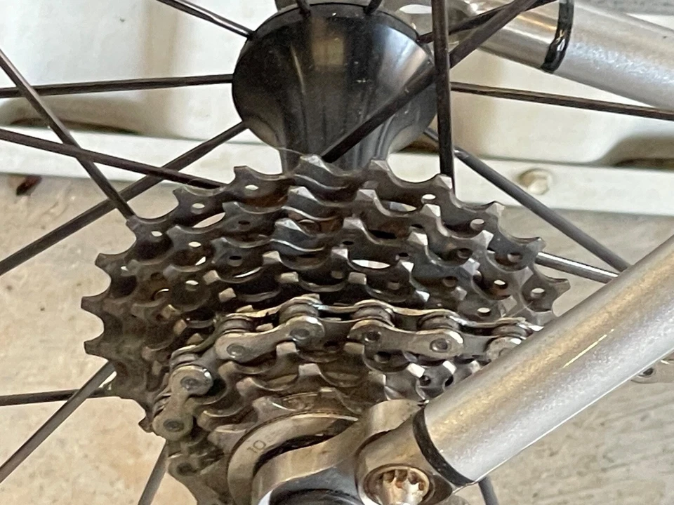 Bicicleta de triatlón de titanio Serotta CXII talla 52 Foto 4 de 4