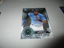 Jesus Sanchez 2018 Bowman Chrome Scouts' Top 100 #BTP-71