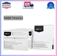 Multipurpose Copy Printer Paper, 8.5" X 11", 20 Lb, 10 Reams, 5000 Sheets, 92 Br