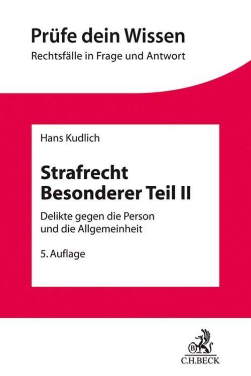 Thumbnail - Hans Kudlich | Strafrecht Besonderer Teil Ii | Taschenbuch | Deutsch