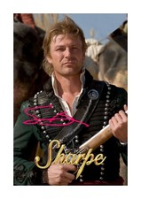 Sean Bean SHARPE TV show A4 repro autograph poster with choice of frame