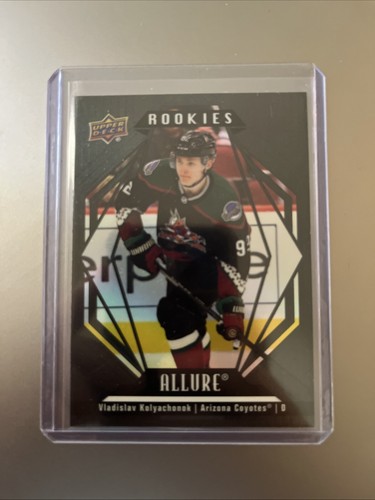 2022-23 Upper Deck Allure Hockey Vladislav Kolyachonok #136 Black Rainbow RC SP