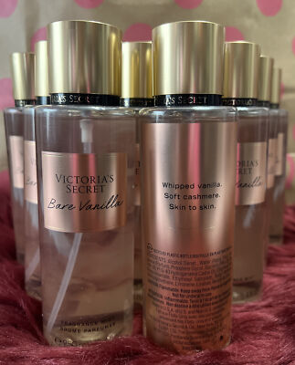 VICTORIA'S SECRET BARE VANILLA FRAGRANCE MIST SPRAY $12 each | eBay
