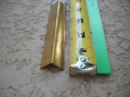 Lot of 2 K&S Engineering Metals 9613 Brass Angle, 5/8 x .015, 36" Long, HO R/C - Picture 4 of 11