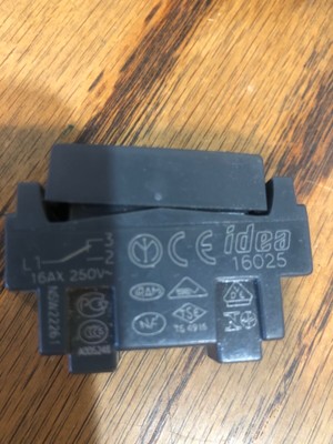 VIMAR IDEA 16025.M 2 Way Switch Gray 1P 16 AX 250V  