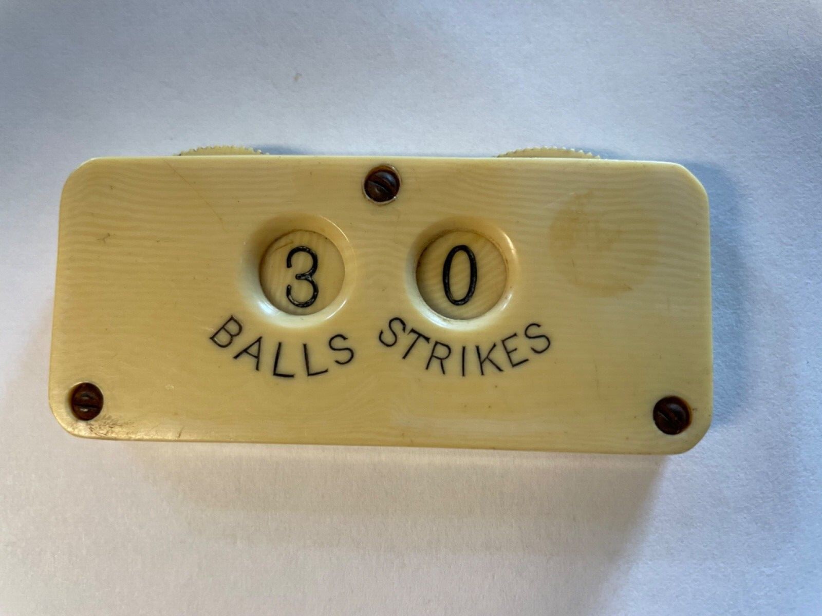 Antique D & M Dog Trademark Baseball ball and strike counter eBay