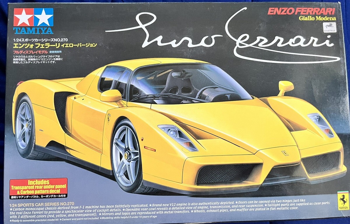 Tamiya 1/24 Enzo Ferrari Giallo Modena yellow version - kit #24270 