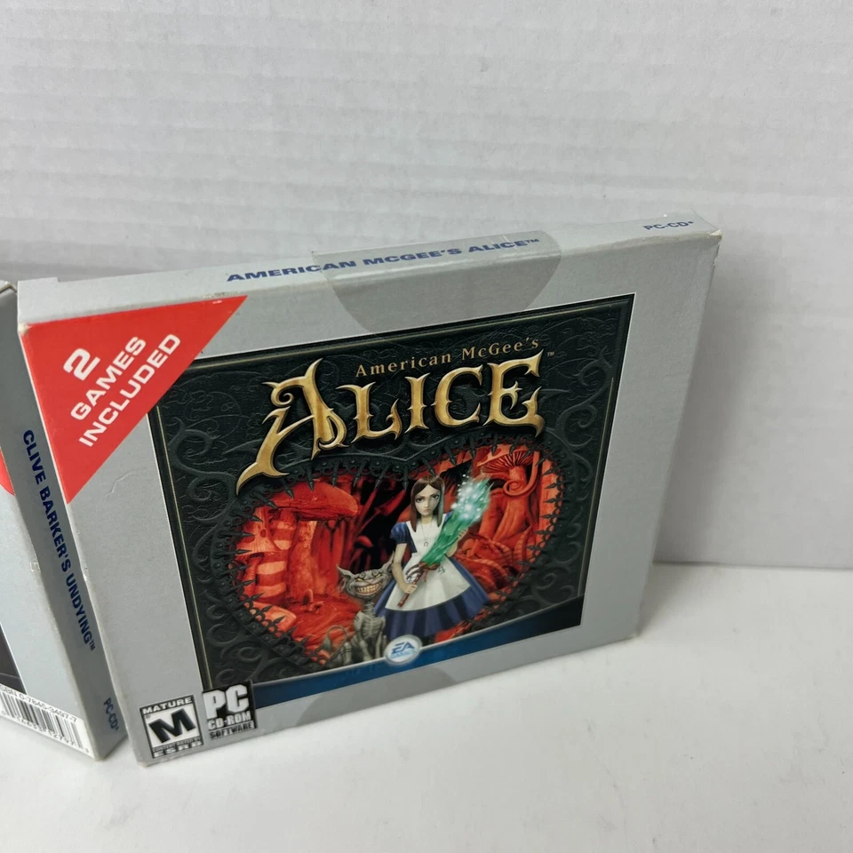 American McGee's Alice / Clive Barker's Undying PC New Sealed - Image 3 of 4