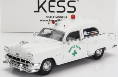 wonderful resin-modelcar 1/43 CHEVROLET NATIONAL AMBULANCE MAPLE LEAF 1954