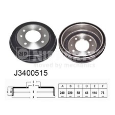 Tambour de frein Hyundai ELANTRA